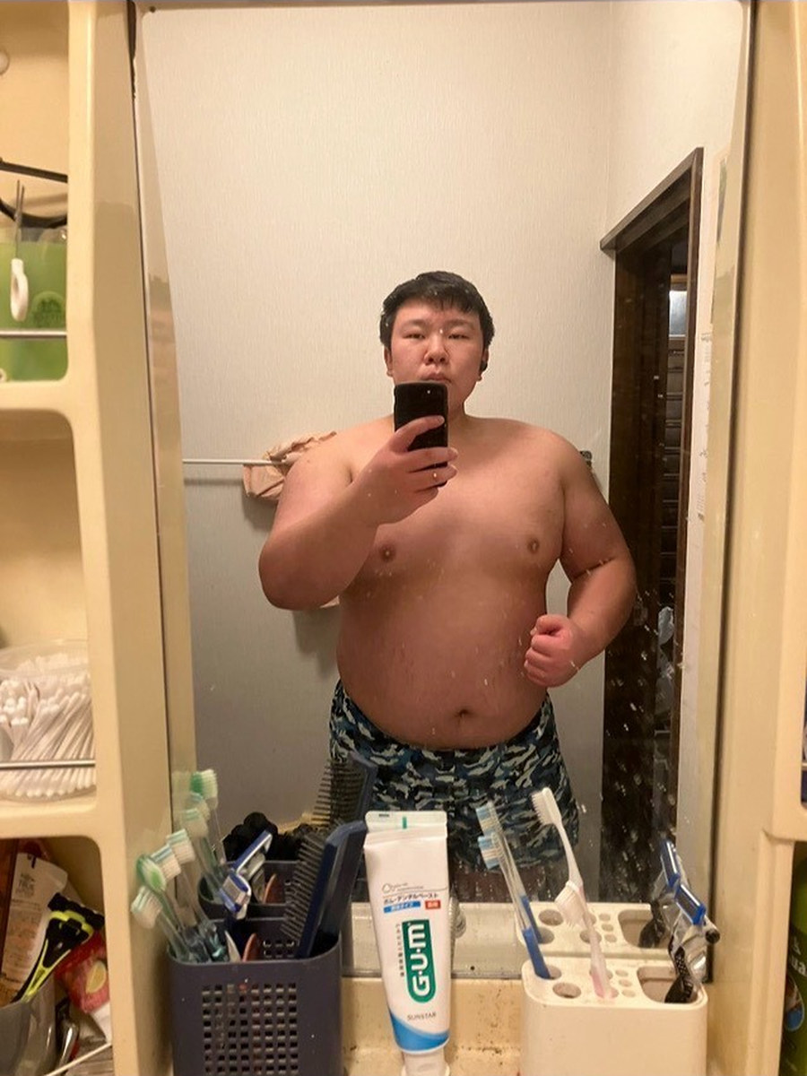 23歳男性 ダイエット前（Before）